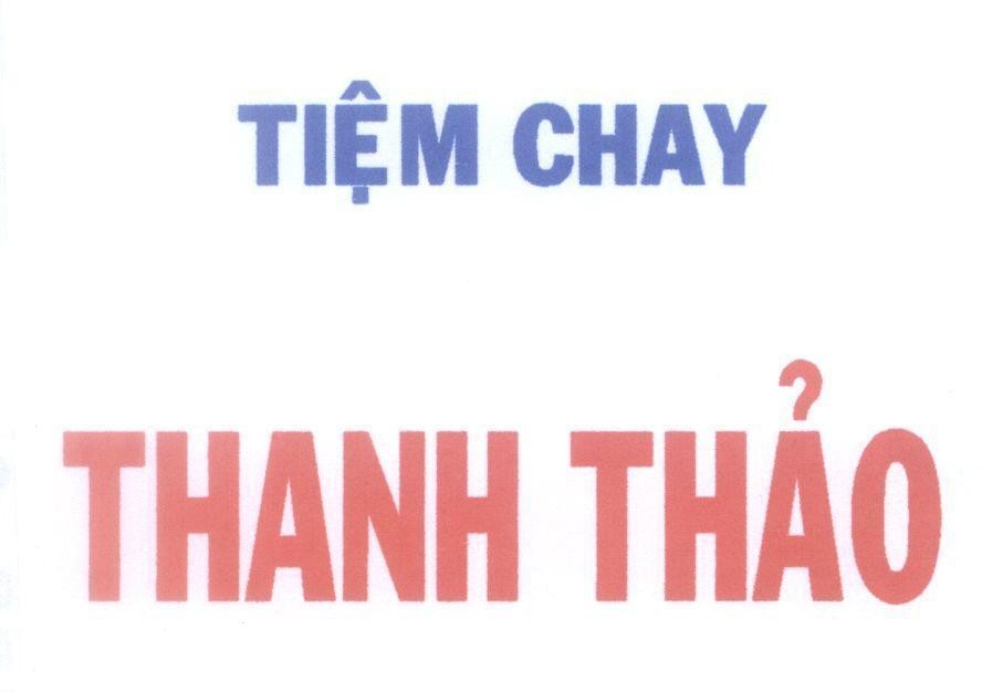 Mẫu nhãn hiệu Tiệm Chay Thanh Thảo