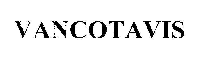 Mẫu nhãn hiệu VANCOTAVIS