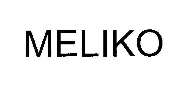Mẫu nhãn hiệu MELIKO