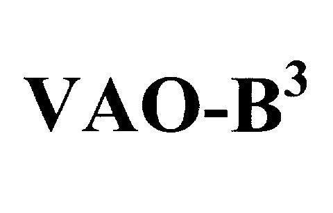 Mẫu nhãn hiệu VAO-B3