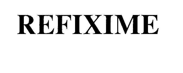 Mẫu nhãn hiệu REFIXIME