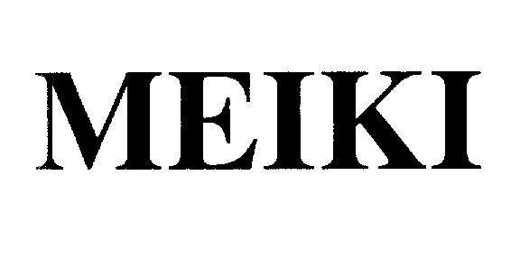 Mẫu nhãn hiệu MEIKI