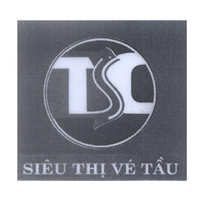 Mẫu nhãn hiệu T C Siêu Thị Vé Tầu