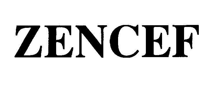 Mẫu nhãn hiệu ZENCEF