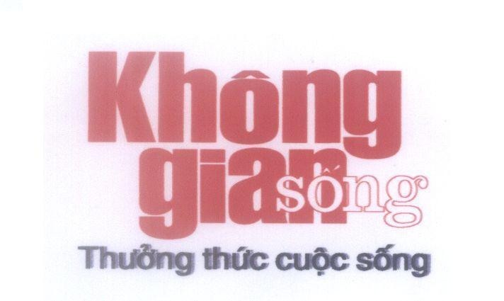 Mẫu nhãn hiệu Không gian sống Thưởng thức cuộc sống