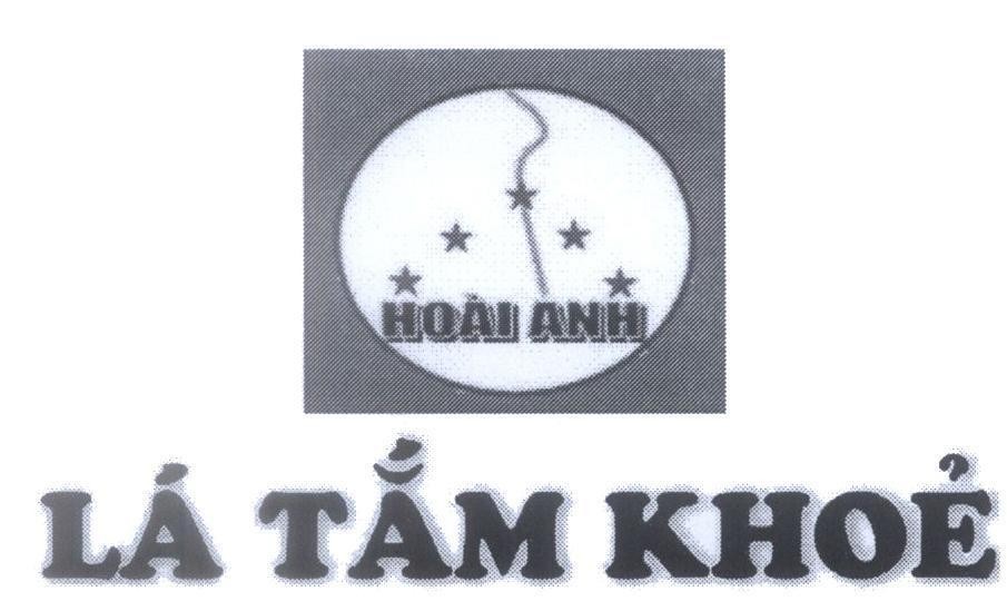 Mẫu nhãn hiệu Hoài Anh lá tắm khoẻ