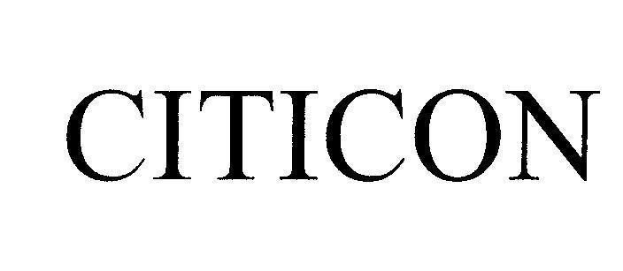 Mẫu nhãn hiệu CITICON