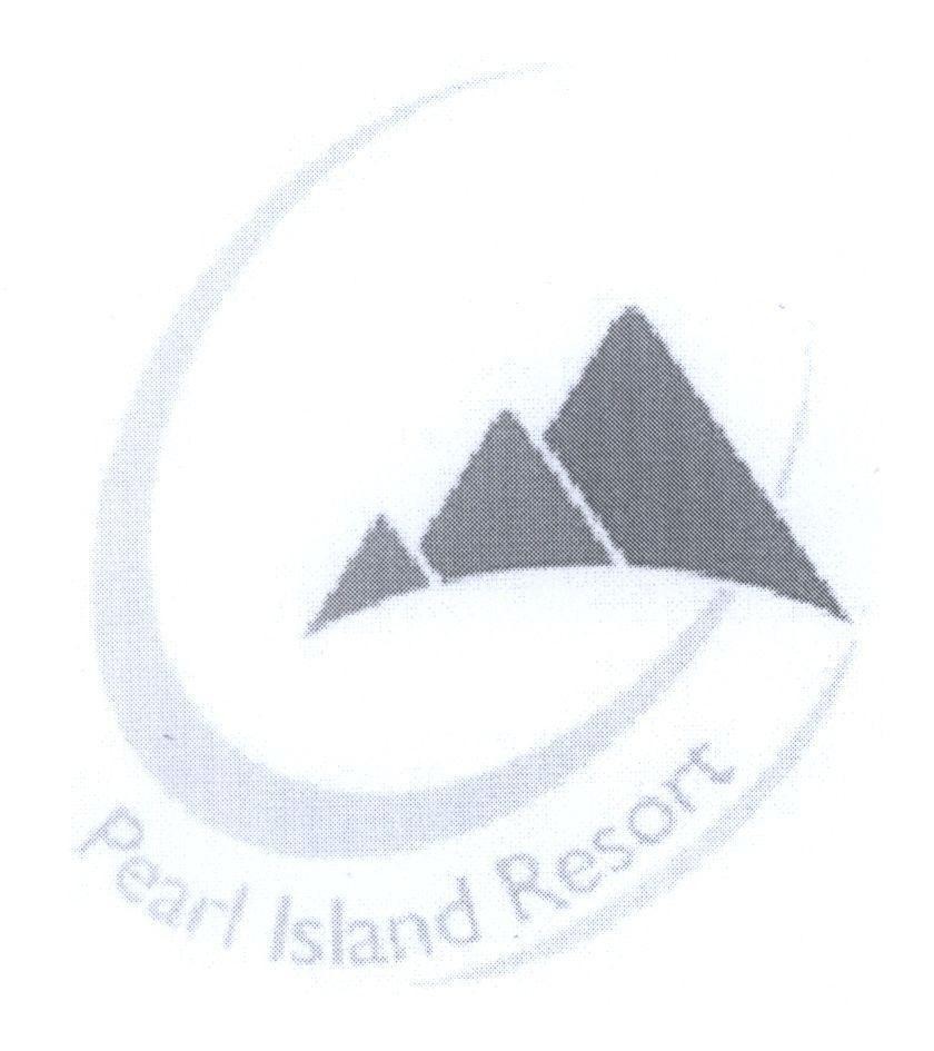 Mẫu nhãn hiệu Pearl Island Resort