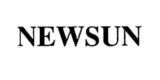 Mẫu nhãn hiệu NEWSUN