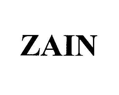 Mẫu nhãn hiệu ZAIN