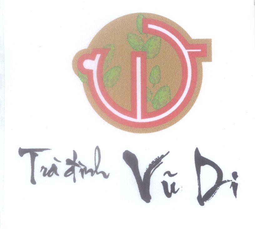Mẫu nhãn hiệu VD V D Trà đình Vũ Di