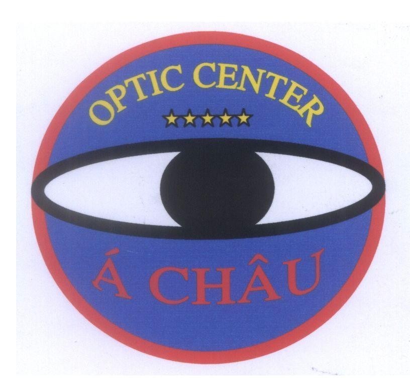 Mẫu nhãn hiệu OPTIC CENTER á châu
