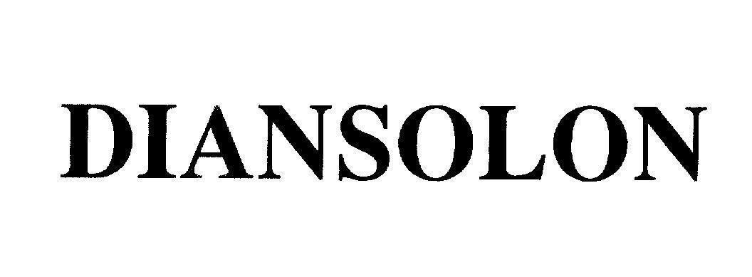 Mẫu nhãn hiệu DIANSOLON