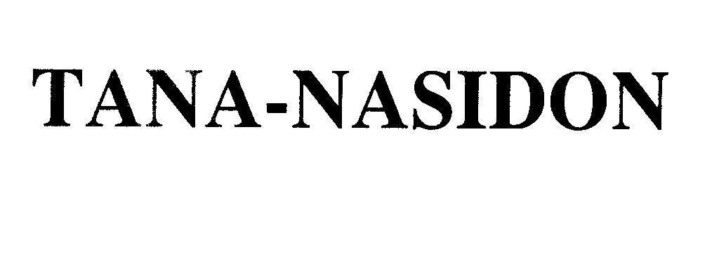 Mẫu nhãn hiệu TANA-NASIDON
