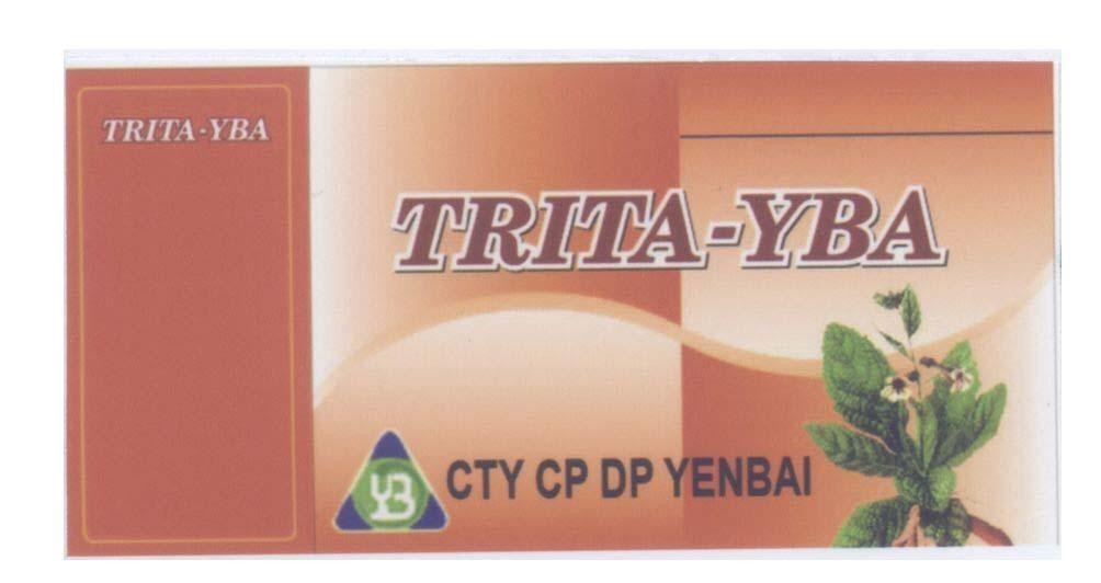 Mẫu nhãn hiệu TRITA-YBA YB CTY CP DP YENBAI