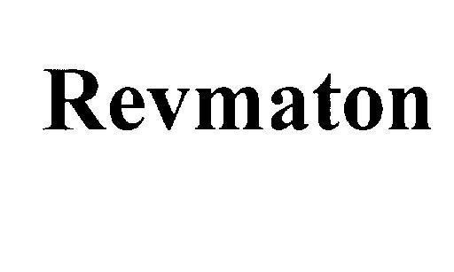 Mẫu nhãn hiệu Revmaton
