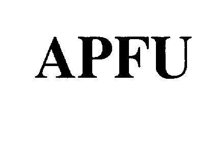 Mẫu nhãn hiệu APFU