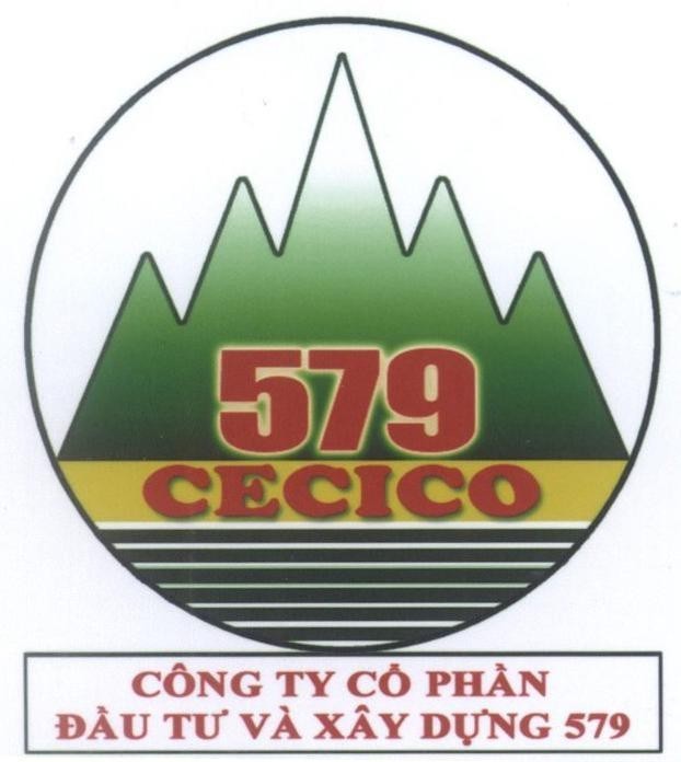 Mẫu nhãn hiệu 579 CECICO Công ty cổ phần đầu tư và xây dựng 579