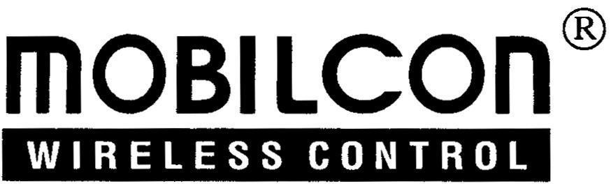 Mẫu nhãn hiệu MOBILCON WIRELESS CONTROL