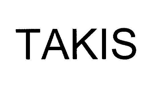 Mẫu nhãn hiệu TAKIS
