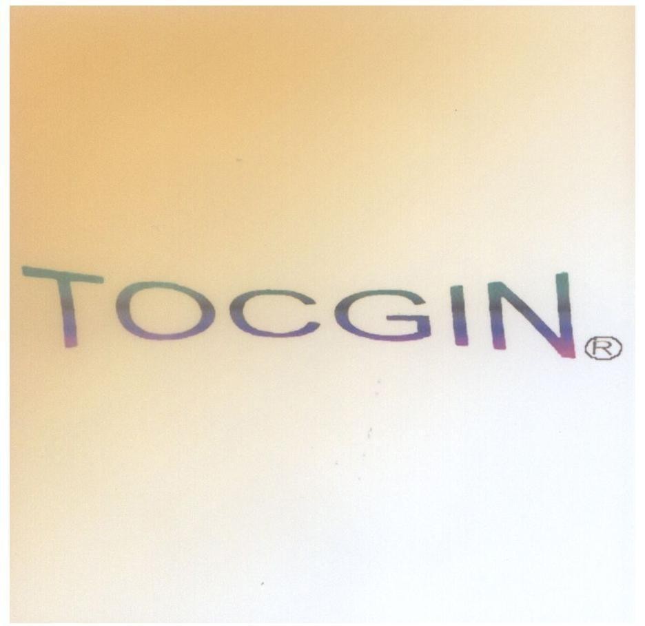 Mẫu nhãn hiệu TOCGIN