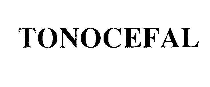 Mẫu nhãn hiệu TONOCEFAL