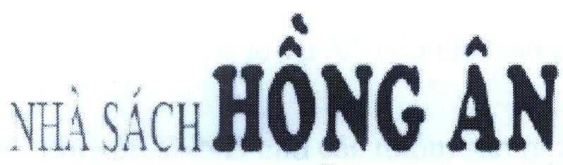 Mẫu nhãn hiệu Nhà Sách Hồng Ân