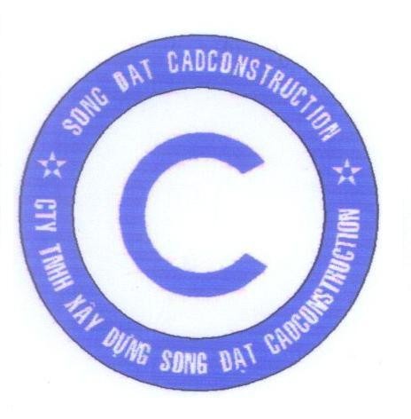 Mẫu nhãn hiệu C CTY TNHH Xây Dựng Song Đạt CADCONSTRUCTION SONG DAT CADCONSTRUCTION