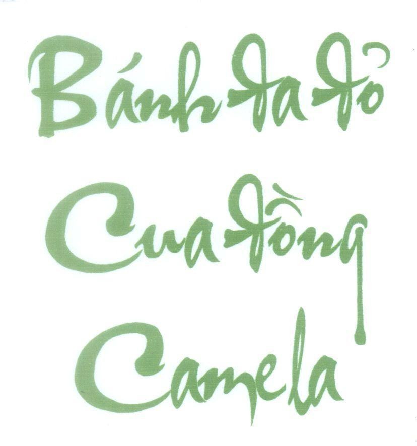 Mẫu nhãn hiệu Bánh Đa Đỏ Cua Đồng Camela