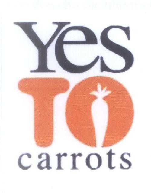 Mẫu nhãn hiệu Yes TO carrots