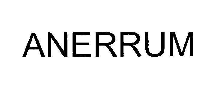Mẫu nhãn hiệu ANERRUM