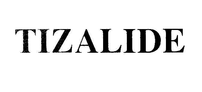 Mẫu nhãn hiệu TIZALIDE