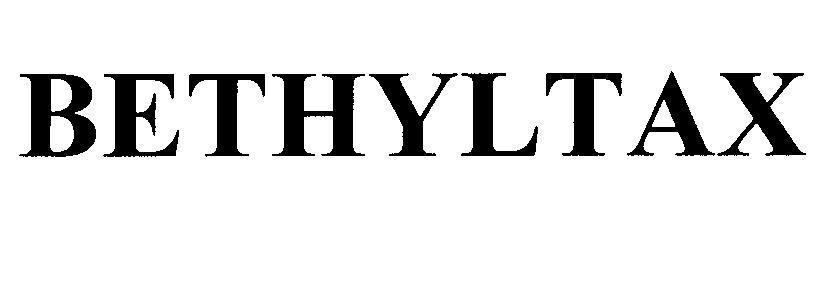 Mẫu nhãn hiệu BETHYLTAX