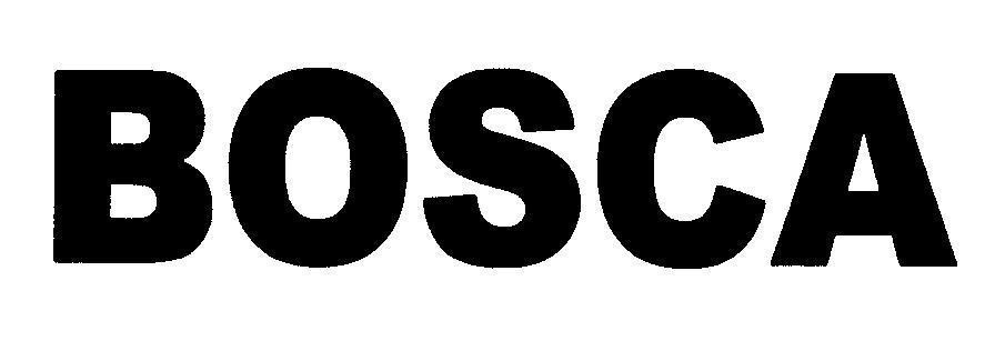 Mẫu nhãn hiệu BOSCA