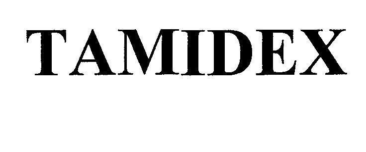 Mẫu nhãn hiệu TAMIDEX