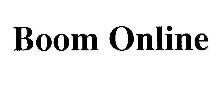Mẫu nhãn hiệu Boom Online