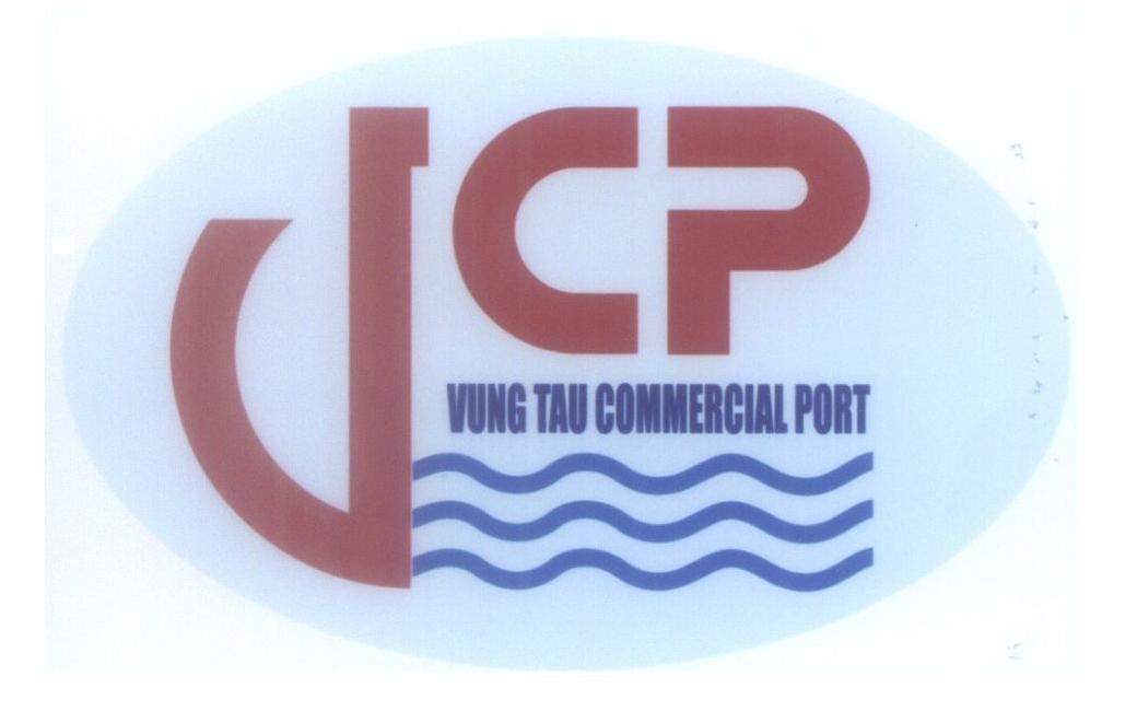 Mẫu nhãn hiệu VCP VUNG TAU COMMERCIAL PORT
