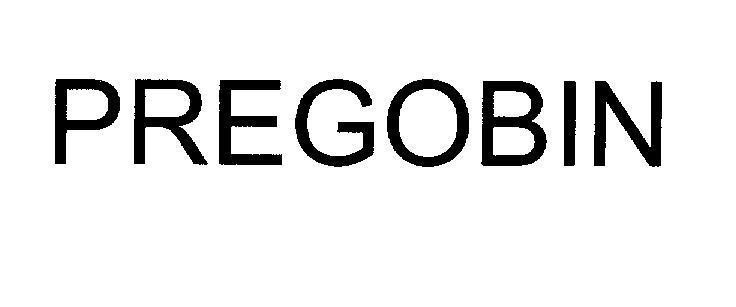 Mẫu nhãn hiệu PREGOBIN