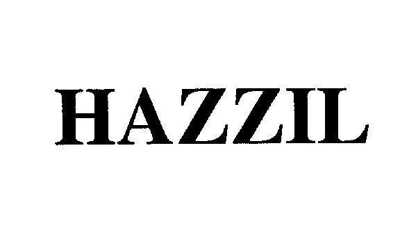 Mẫu nhãn hiệu HAZZIL