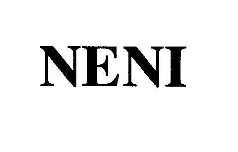 Mẫu nhãn hiệu NENI