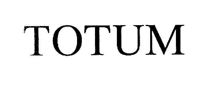 Mẫu nhãn hiệu TOTUM
