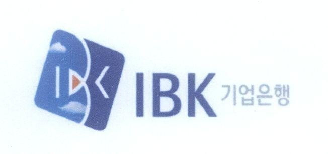 Mẫu nhãn hiệu IBK I B K [KI UP EUN HENG: Ngân hàng công nghiệp Hàn Quốc]
