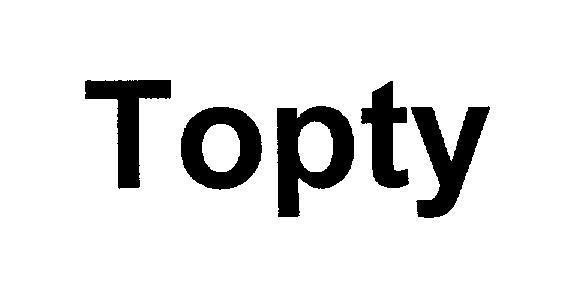 Mẫu nhãn hiệu Topty