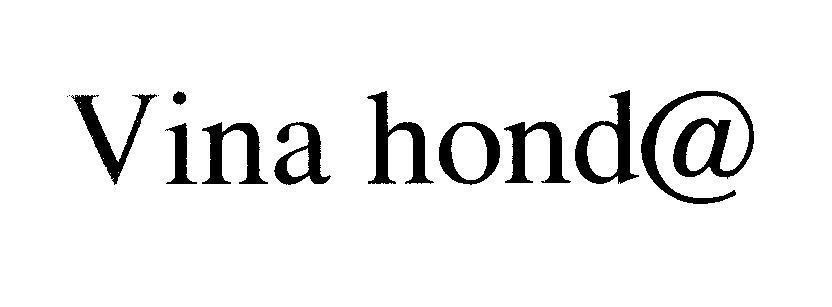 Mẫu nhãn hiệu Vina hond@