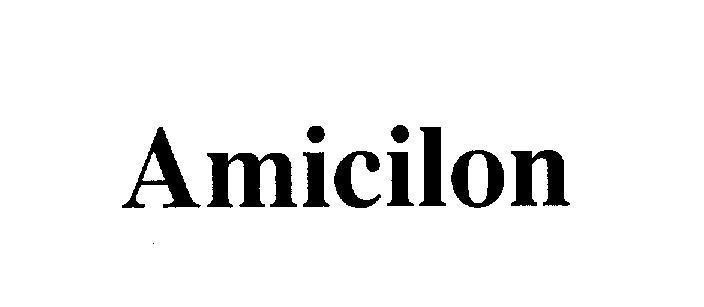 Mẫu nhãn hiệu Amicilon