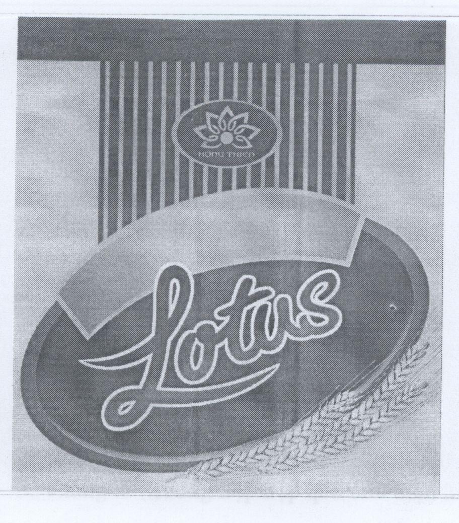 Mẫu nhãn hiệu Lotus HÔNG THIÊN