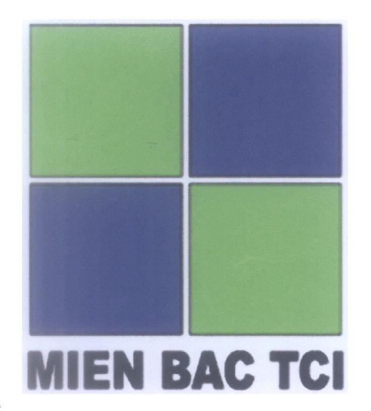 Mẫu nhãn hiệu MIEN BAC TCI