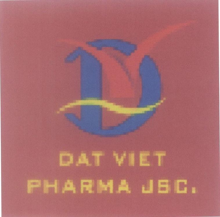 Mẫu nhãn hiệu DV DAT VIET PHARMA JSC.