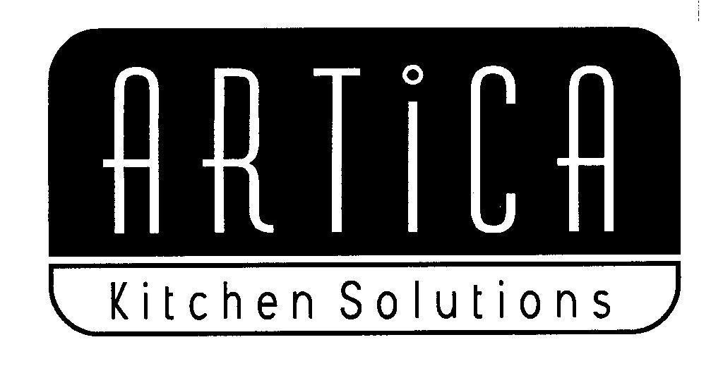 Mẫu nhãn hiệu ARTICA Kitchen Solution