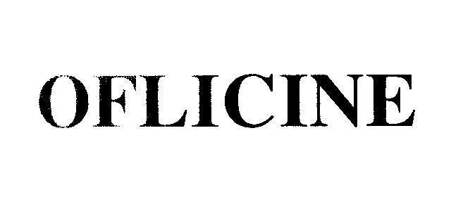 Mẫu nhãn hiệu OFLICINE